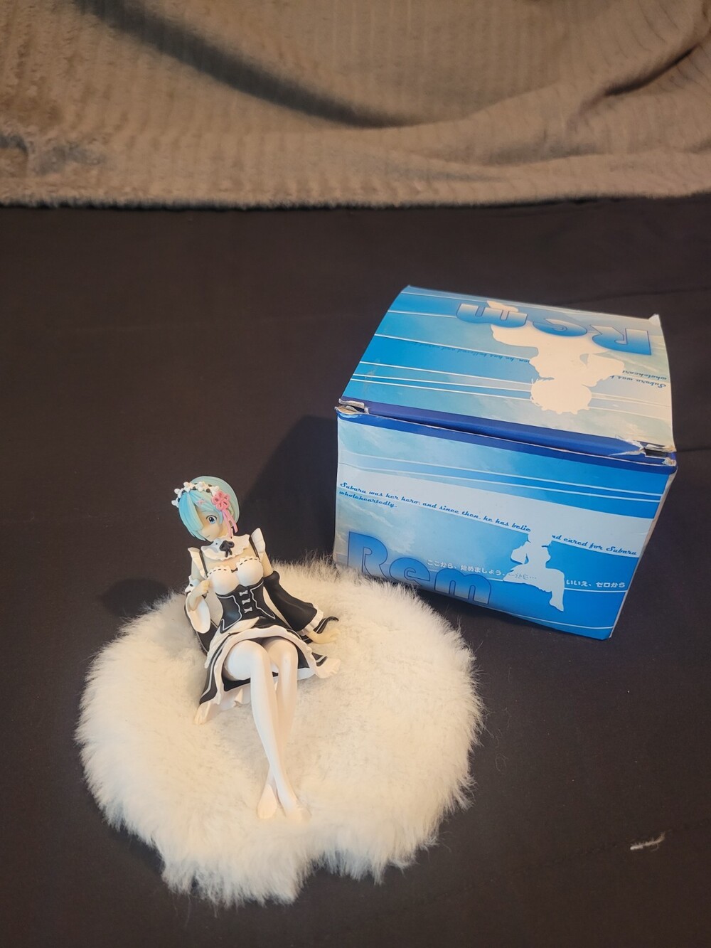 Anime Otaku Box Exclusive Rem (Maid Attire) Re:Zero Anime Figure (In Box)